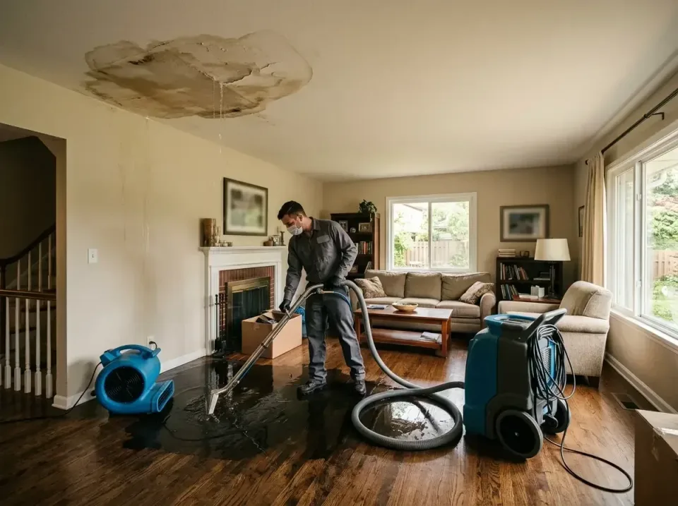 attic-pipe-burst-ceiling-drip-008 — frequently asked questions, Water Damage Restoration & Carpet Care in New Hope, AL